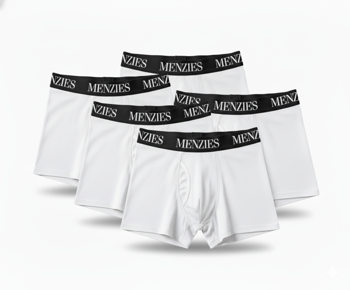 Menzies • Cloud Drop (White) • Boxer Brief