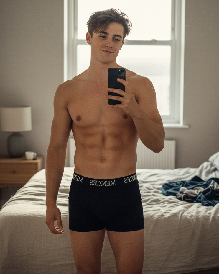 Menzies • Instant Ink (Black) • Boxer Brief