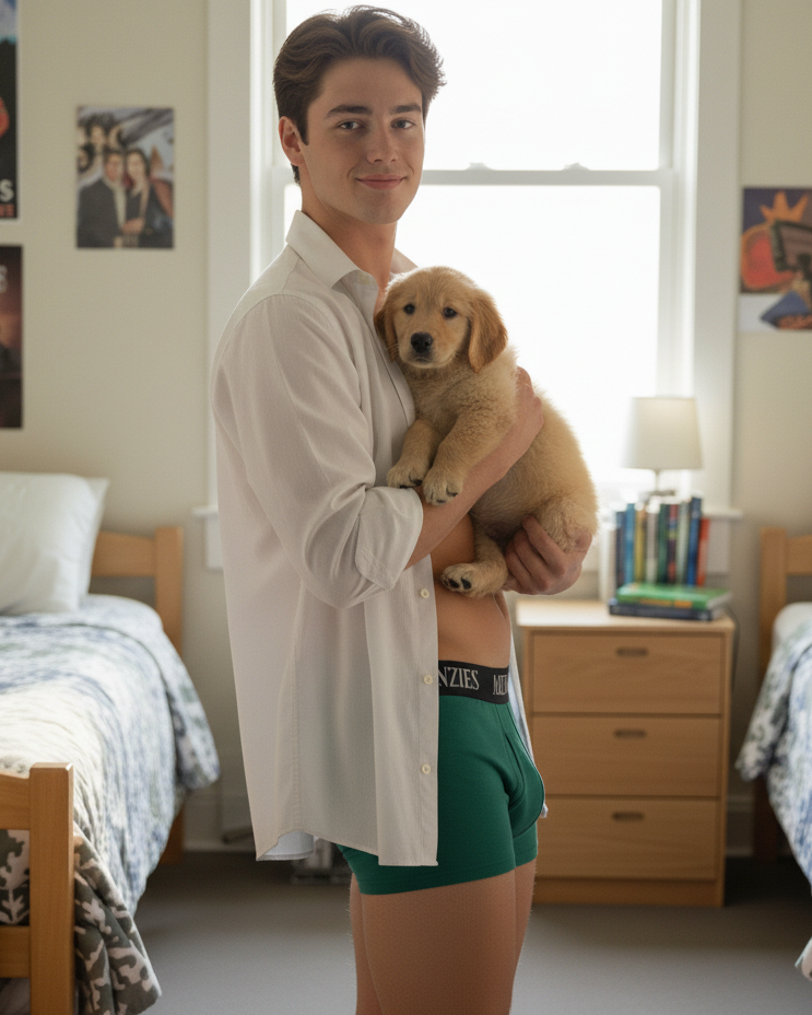 Menzies • Emerald Print (Green) • Boxer Brief