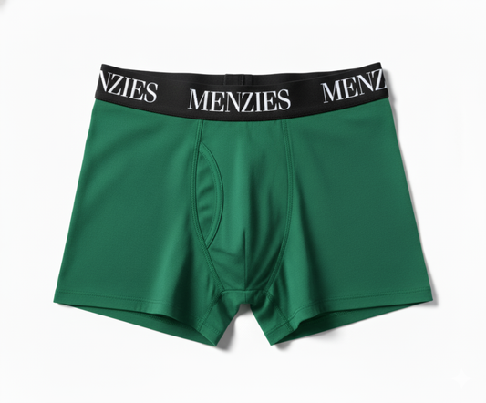 Menzies • Emerald Print (Green) • Boxer Brief