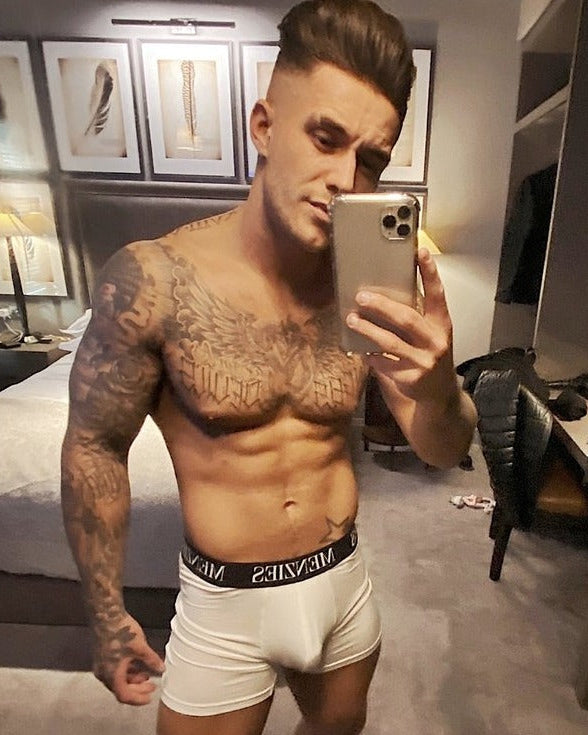 Menzies • Cloud Drop (White) • Boxer Brief - Menzies